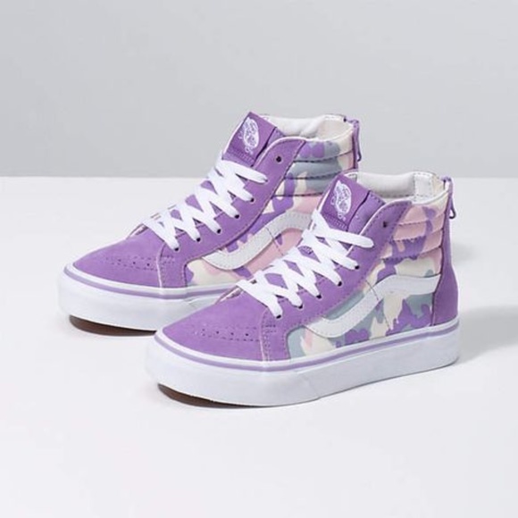 kids purple vans